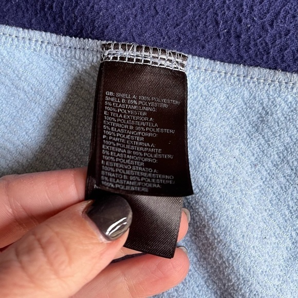 The North Face Women's Arcata Hoodie Full Zip Jacket Blue Heather Size Medium - Picture 7 of 9